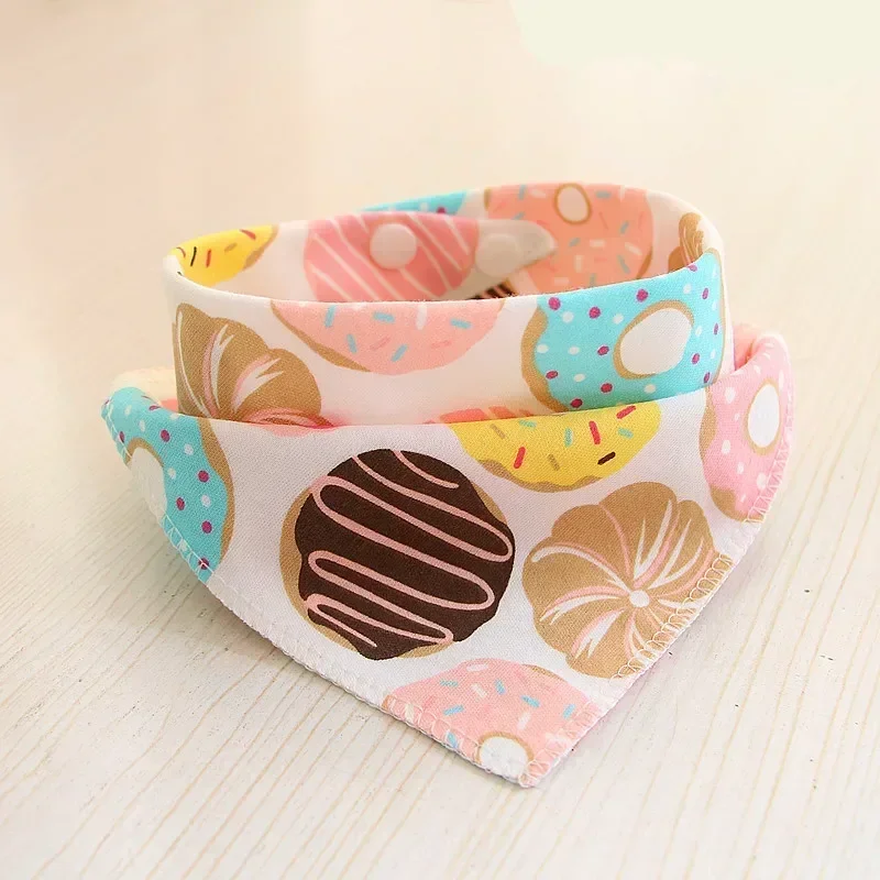 bandana bébé motif donuts