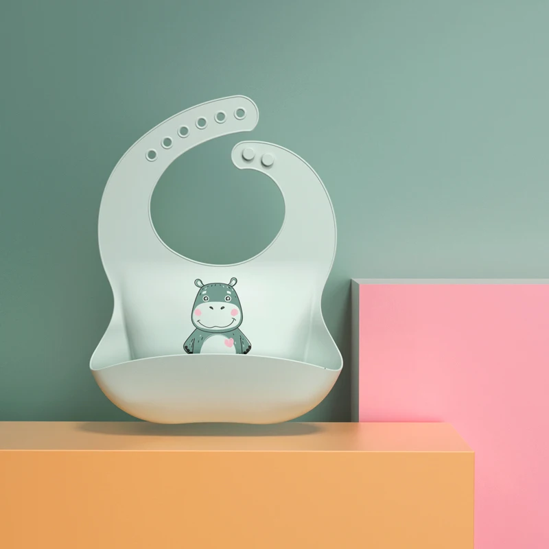 bavoir design hippo