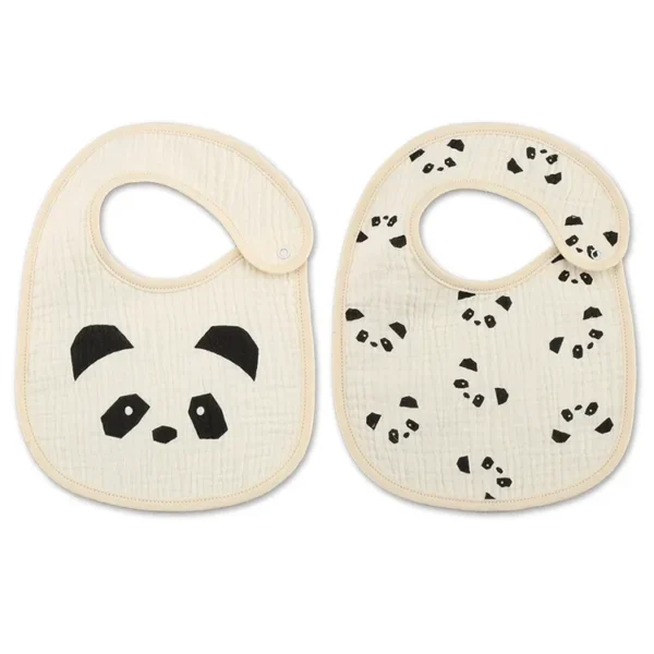 bavoir panda bébé
