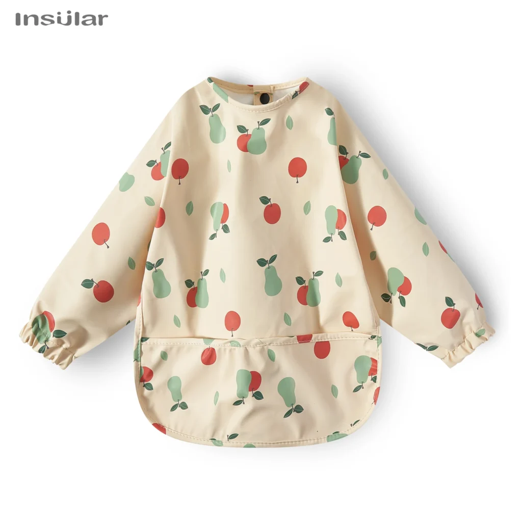 veste enfant motif pommes