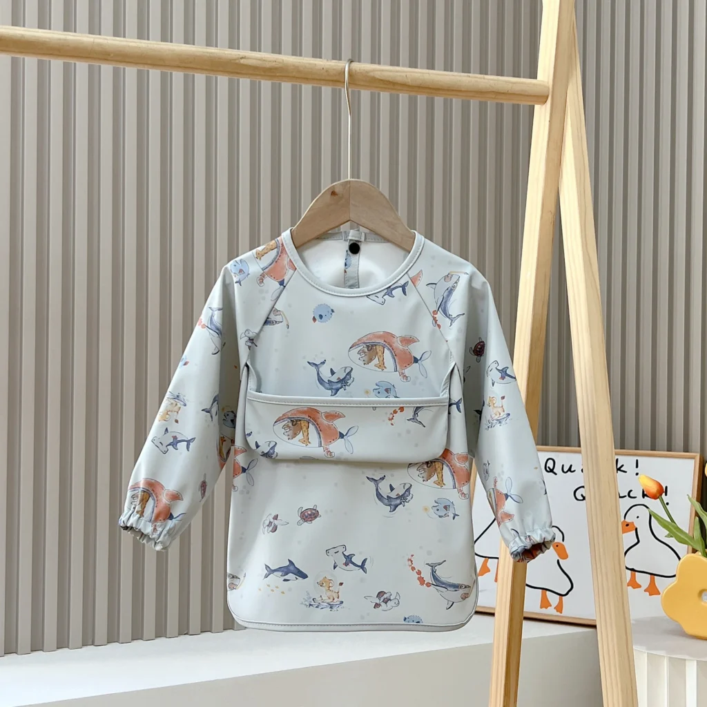 chemise bébé baleine