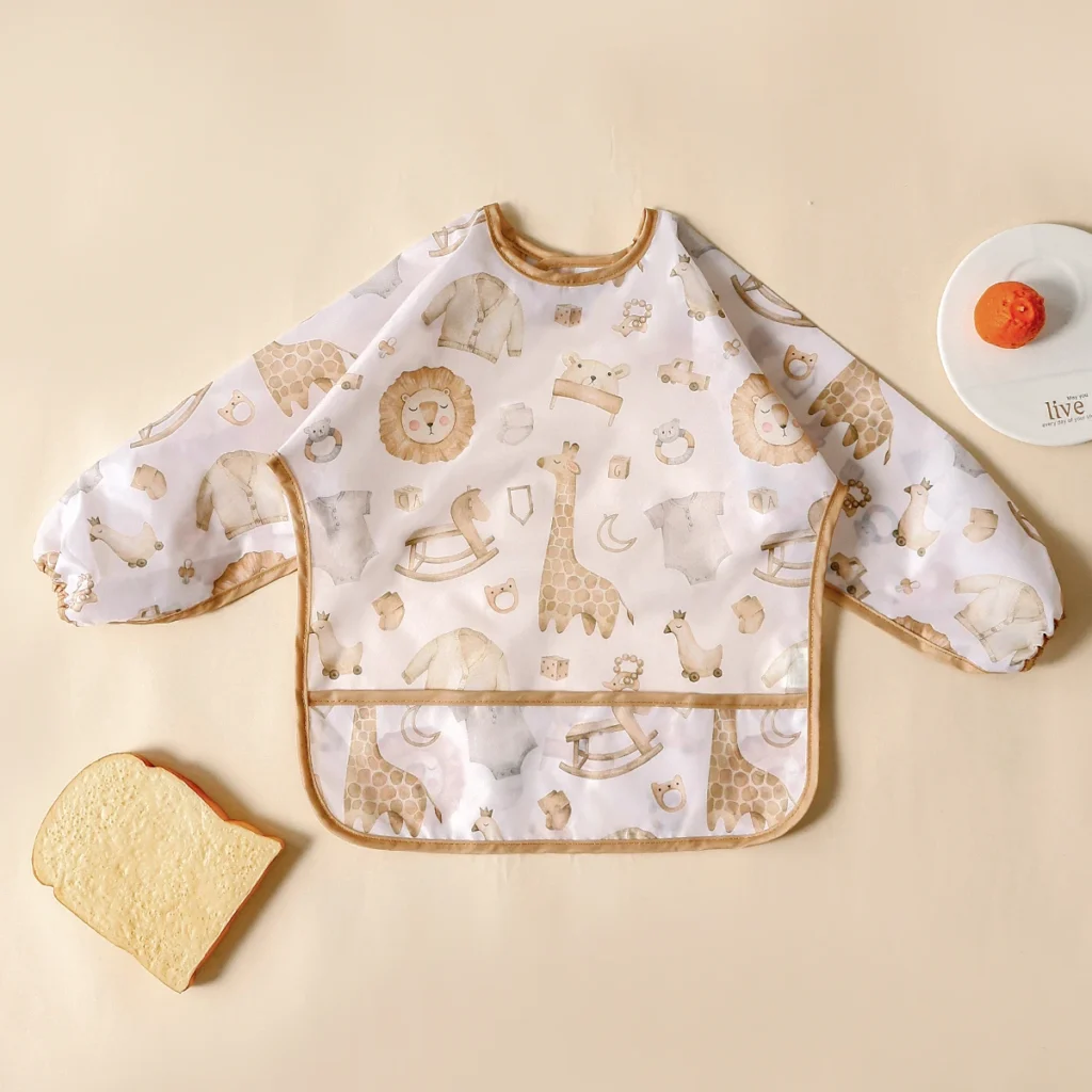 bavoir bébé girafe