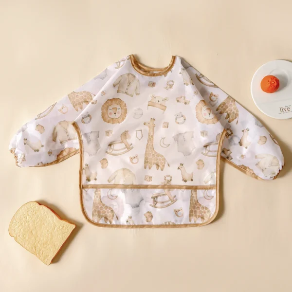 bavoir bébé girafe