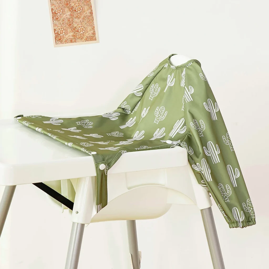 chaise haute motif cactus